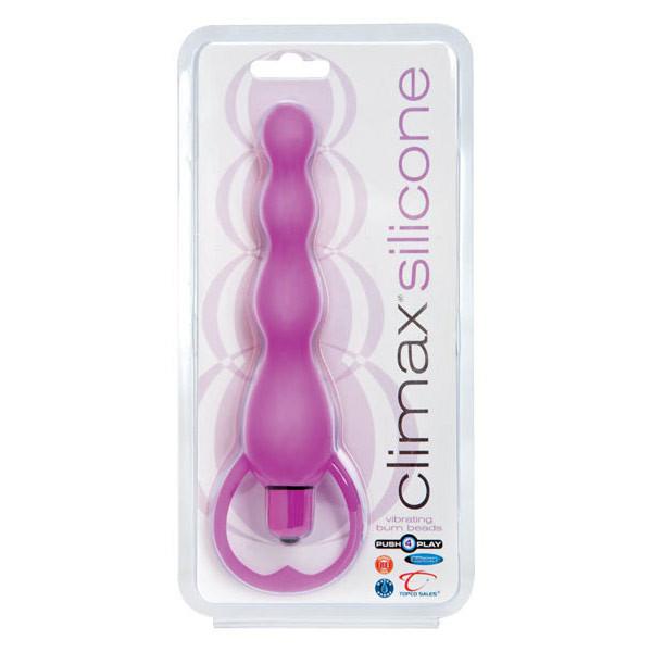 Topco Climax Vibrating Anal Beads 5 Inches by Topco - - 4