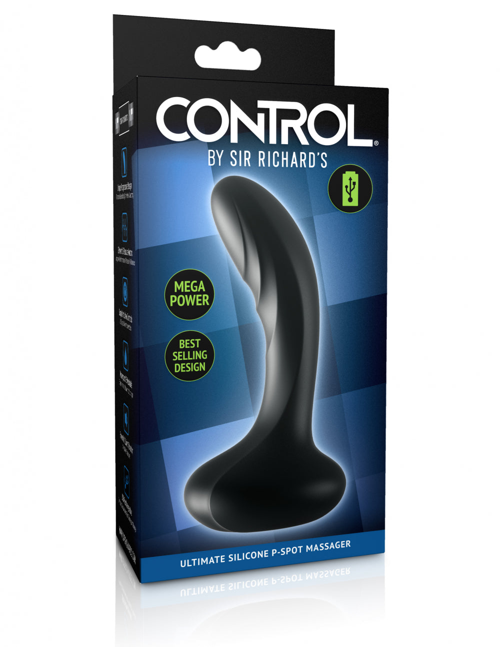 CONTROL by Sir Richard's Ultimate Silicone P-Spot Massager