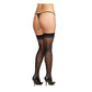 Thigh High Sheer Black Os Queen Inmoulinin