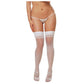 Thigh High Sheer White Os Queen Inmoulinin