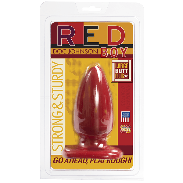 Doc Johnson Red Boy Large Butt Plug