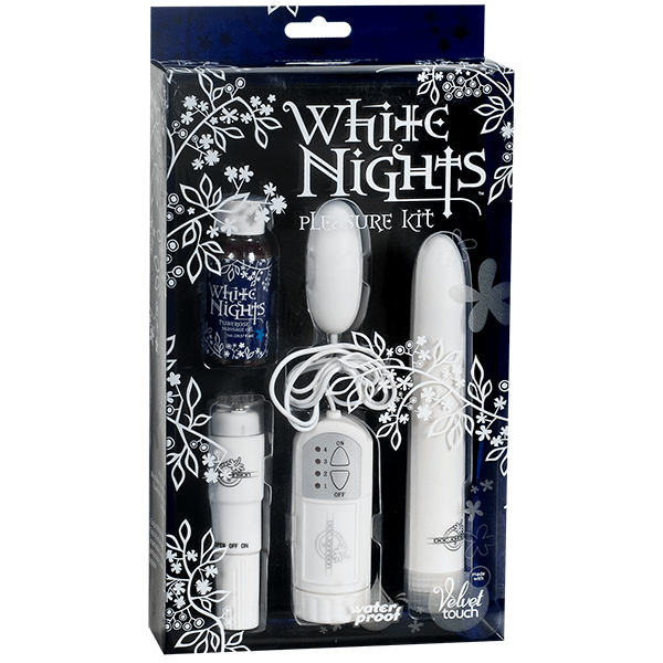 Doc Johnson White Nights Vibrating Pleasure Kit