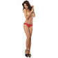 Cheeky Panty Red/Black Small