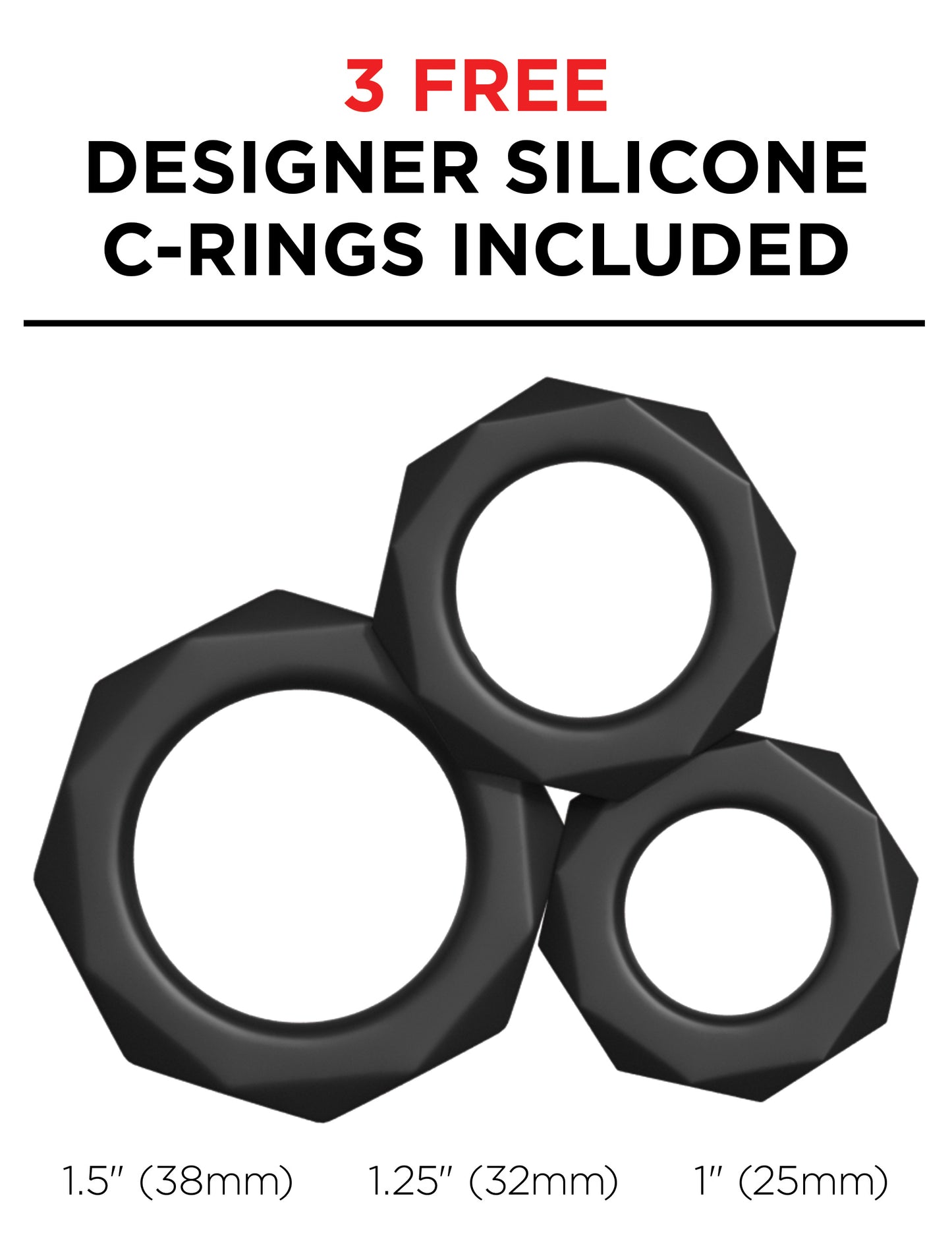 PDX Elite Sure Grip Silicone Stroker
