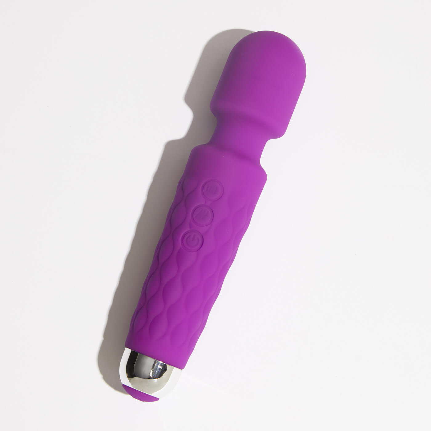 Simpli Pleasure 10 Function USB Rechargeable Silicone Wand Vibrator