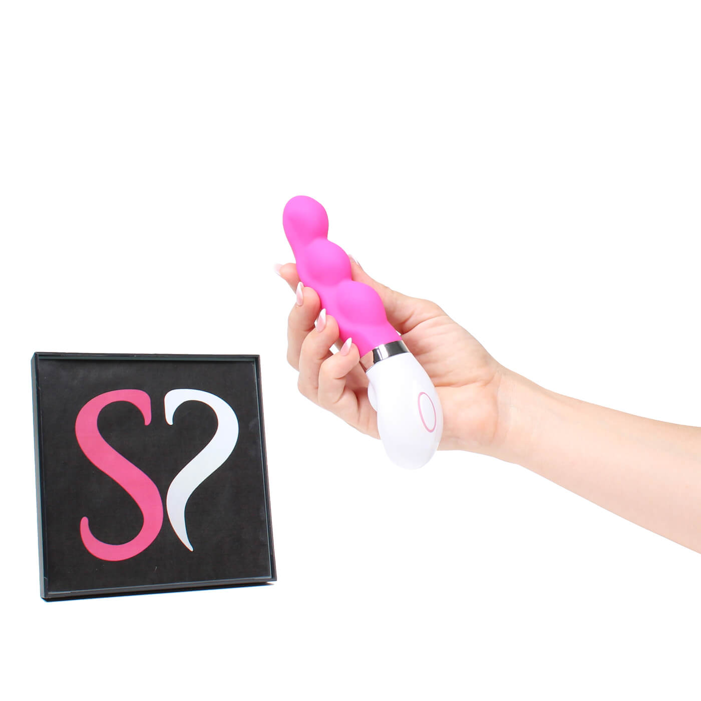 Simpli Pleasure 10 Speed Triple Beaded USB Waterproof Vibrator