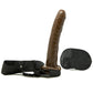 Fetish Fantasy Men's Hollow Strap-On in Chocolate