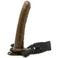 Fetish Fantasy Men's Hollow Strap-On in Chocolate