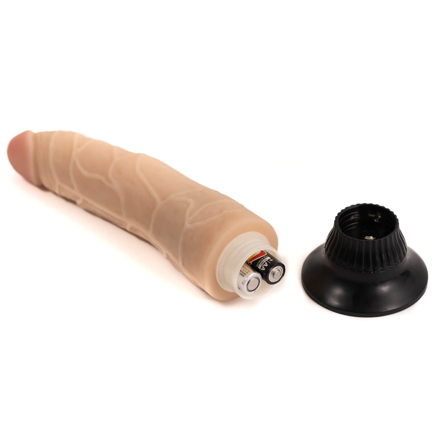 Real Feel Deluxe No.3 Realistic Vibrating 7 Inch Suction Dildo