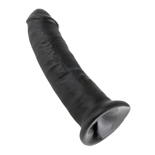 King Cock Ultra Realistic 9 Inch Black Dildo With Suction Cup