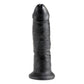 King Cock Ultra Realistic 9 Inch Black Dildo With Suction Cup
