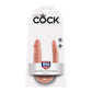 King Cock Ultra Realistic U-Shaped Small Double Trouble Dildo