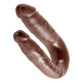 King Cock Ultra Realistic U-Shaped Small Double Trouble Dildo