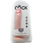 King Cock Ultra Realistic 8 Inch Suction Cup Dildo With Balls