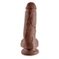 King Cock Ultra Realistic 8 Inch Suction Cup Dildo With Balls