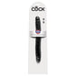 King Cock Ultra Realistic 12 Inch Black Slim Double Dildo