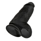 King Cock Ultra Realistic Chubby Black 9 Inch Suction Cup Dildo With Balls