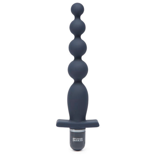 Fifty Shades Darker Carnal Promise Vibrating Anal Beads Waterproof Anal Vibrators
