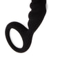 Cloud 9 Curved Silicone Black Waterproof Prostate Plug