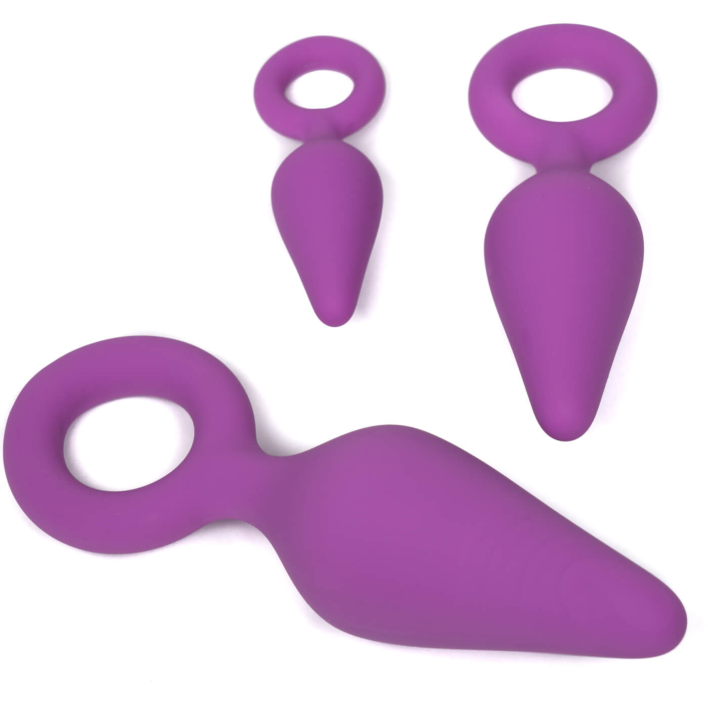 Backdoor Bliss Beginner Silicone Butt Plug Training Set