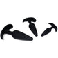 Backdoor Bliss 3 Size Tapered Silicone Butt Plug Training Set