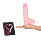 King Cock Ultra Realistic 8 Inch Suction Cup Dildo With Balls