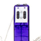 Turbo 8 Function Double Bullet Vibrator With Sleeve
