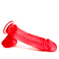 Crystal Jellies 8 Inch Ballsy Cock in Pink