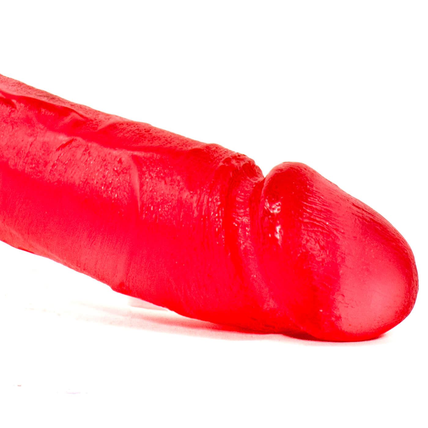 Crystal Jellies 8 Inch Ballsy Cock in Pink