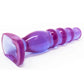 Doc Johnson Crystal Jellies Anal Delight Beaded Butt Plug