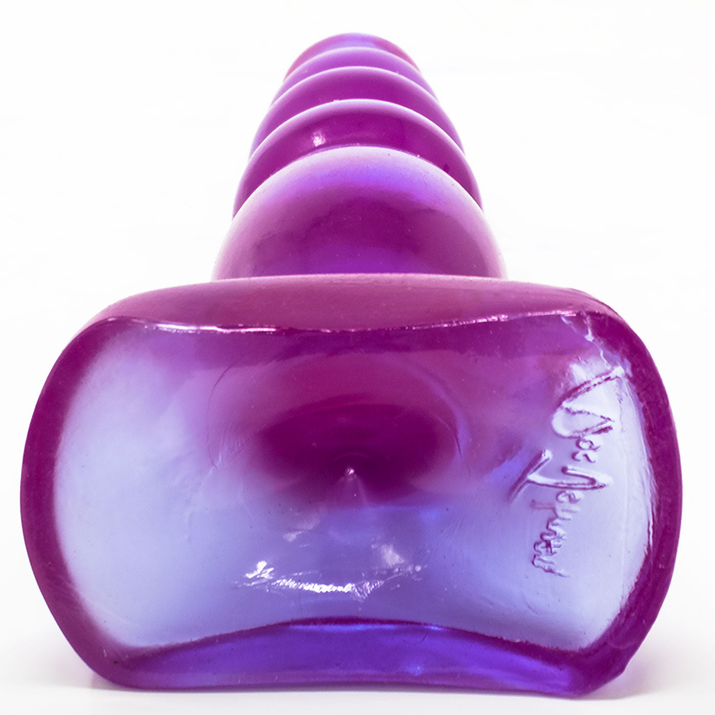 Doc Johnson Crystal Jellies Anal Delight Beaded Butt Plug