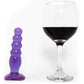 Doc Johnson Crystal Jellies Anal Delight Beaded Butt Plug