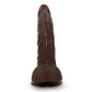 Real Skin Whoppers 8 Inch Huge Black Dildo by Nasstoys