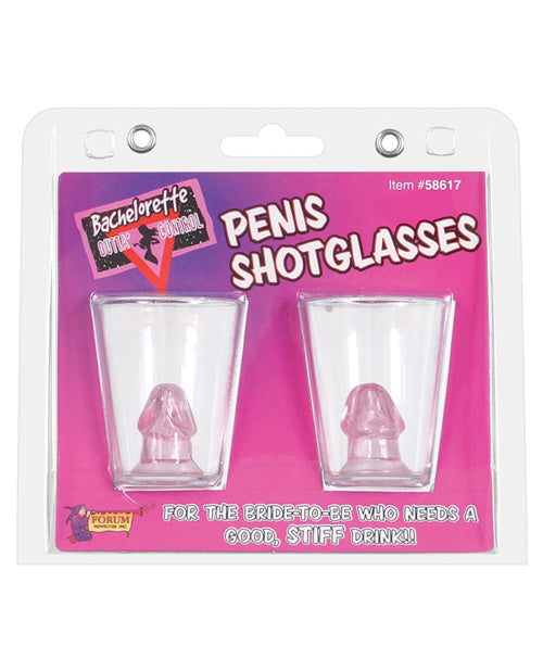 Bachelorette Penis Shot Glasses