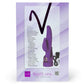Vanity VR12 Rechargeable Waterproof Dual Rabbit