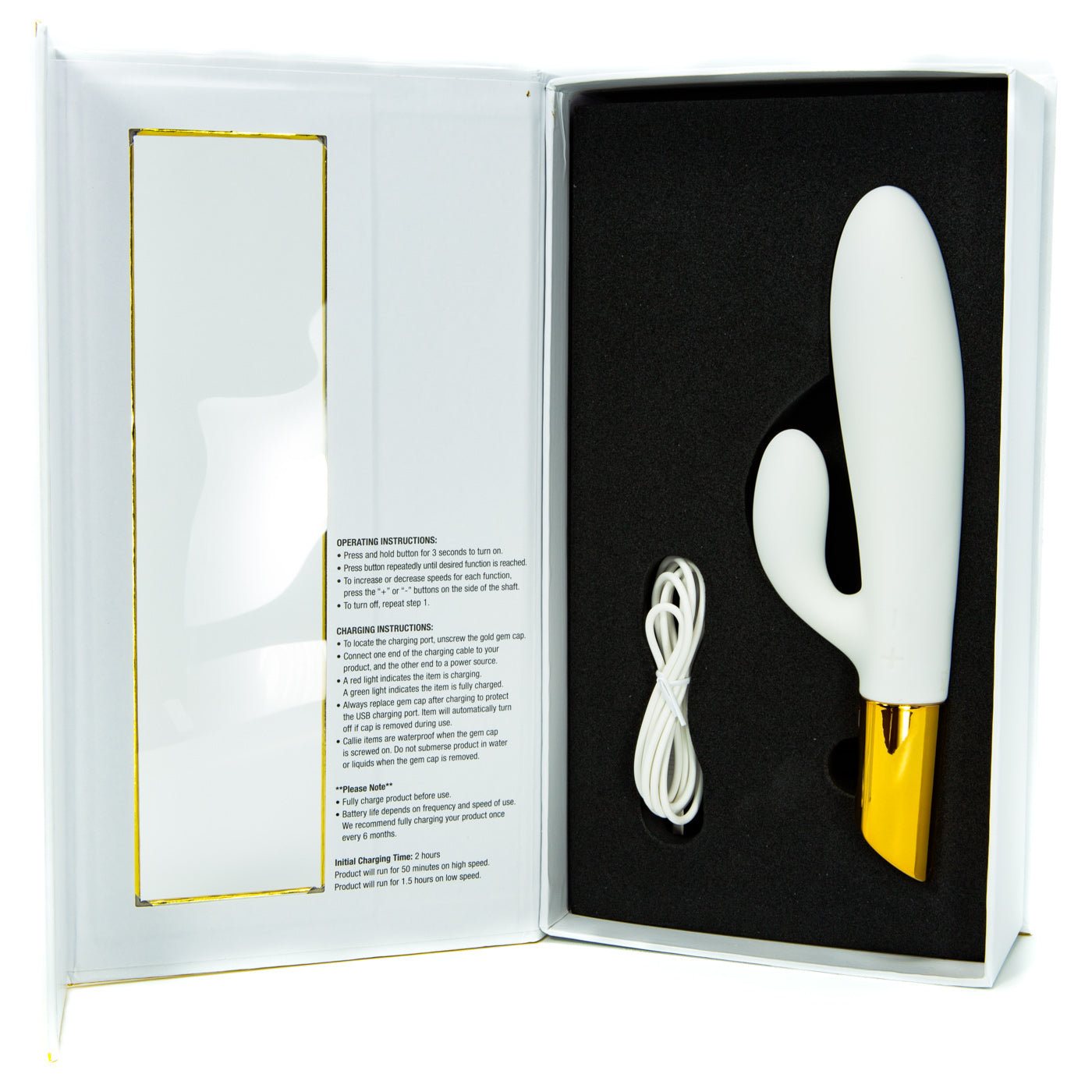 Jopen Callie 7 Function Dual Massager USB Rechargeable G-Spot Vibrator