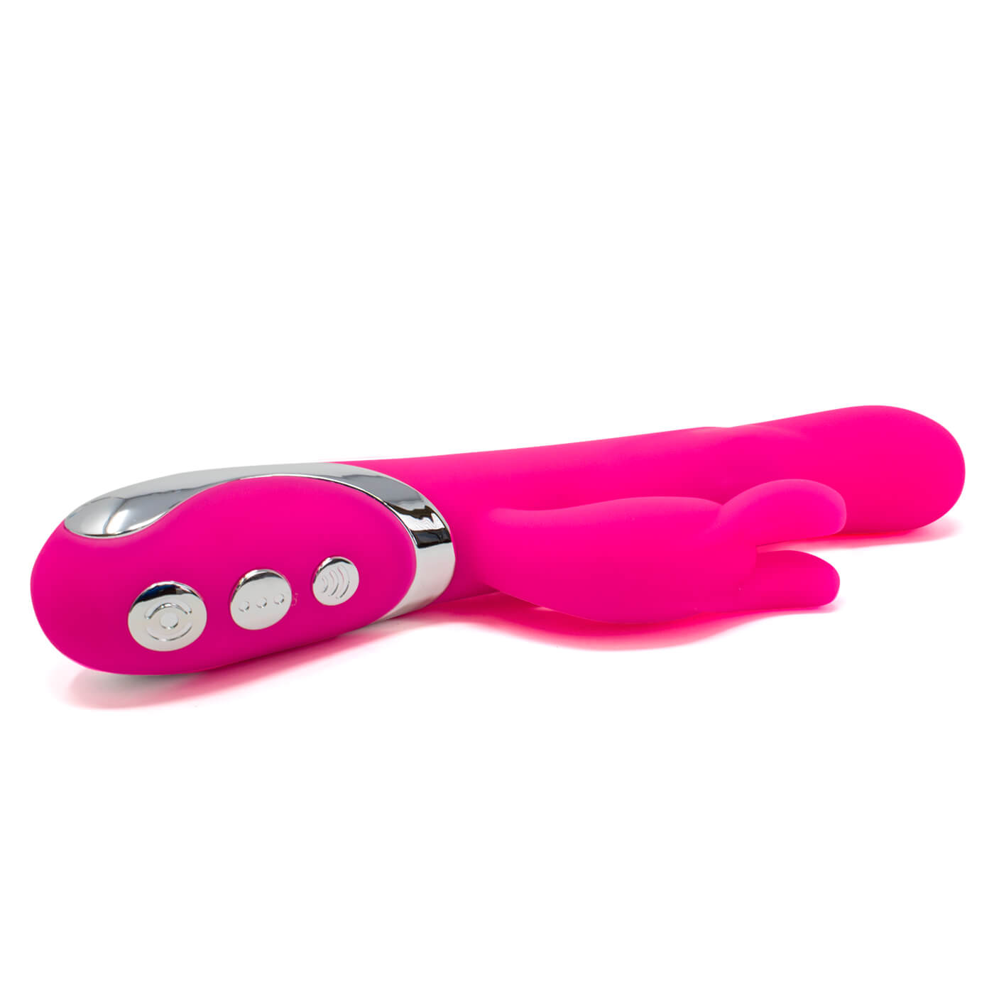 Evolved Novelties Pearly USB Rechargeable 5 Function Extra Quiet Rabbit Vibrator