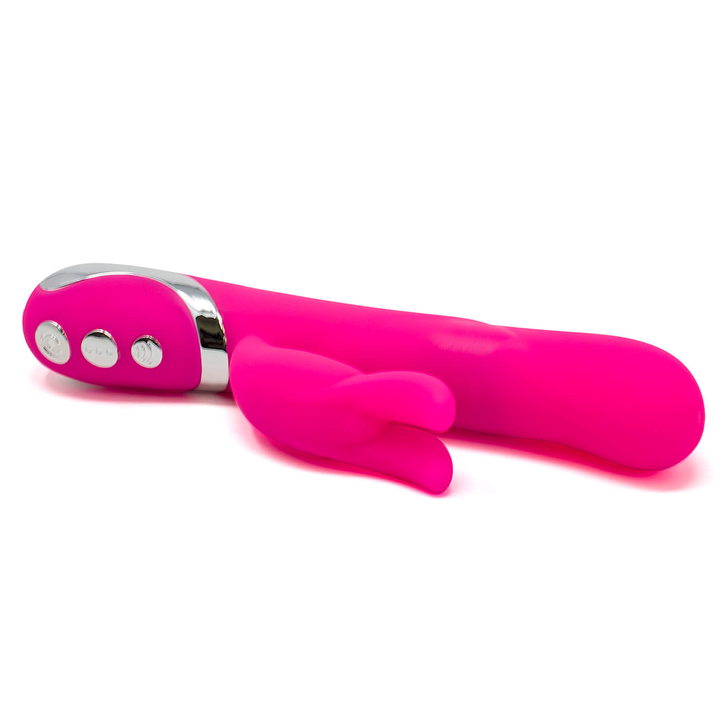 Evolved Novelties Pearly USB Rechargeable 5 Function Extra Quiet Rabbit Vibrator