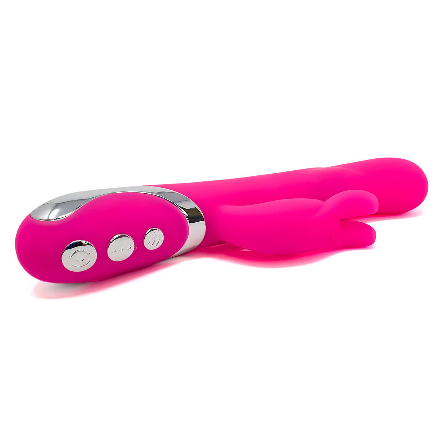 Evolved Novelties Pearly USB Rechargeable 5 Function Extra Quiet Rabbit Vibrator