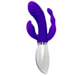 Disco Triple Play G-Spot Anal Clitoral USB Rechargeable Waterproof Vibrator