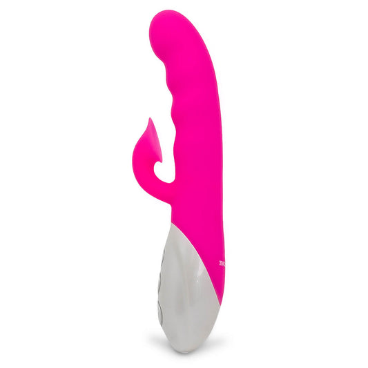 Instant O 8 Function Waterproof USB Rechargeable G-Spot Dual Vibrator