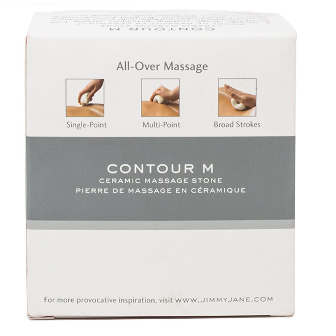 Jimmyjane Ultra Smooth Contour M Massage Stone