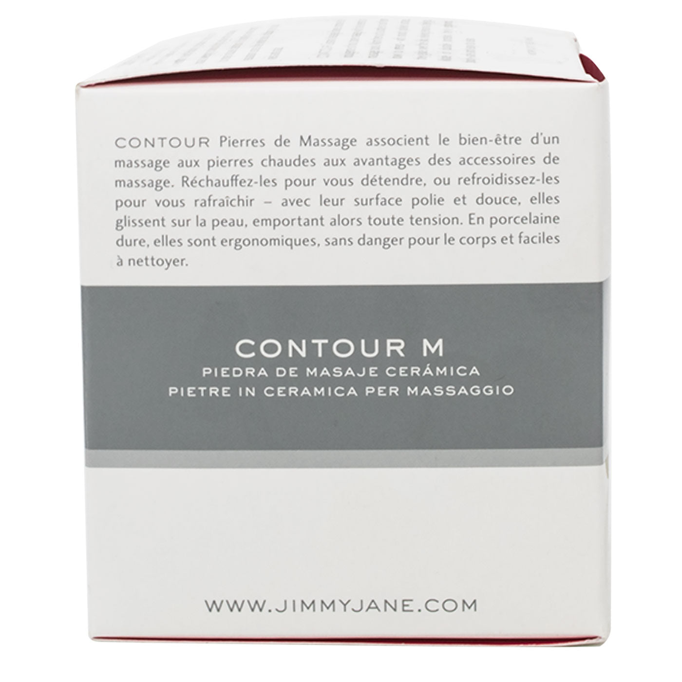 Jimmyjane Ultra Smooth Contour M Massage Stone