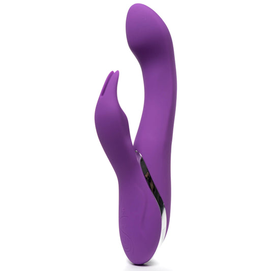 DUALITY 10 Speed Rechargeable Dual Motor Quiet G-Spot Rabbit Vibrator