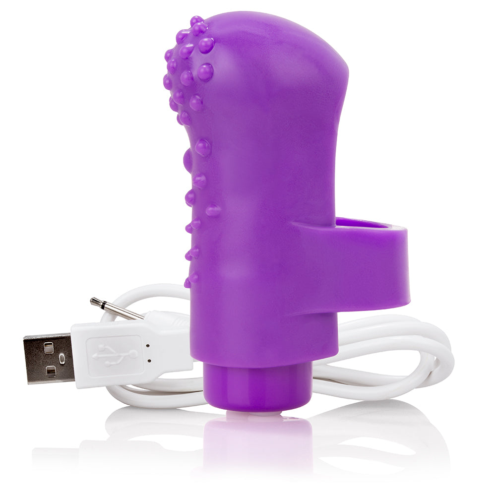 Charged Fingo Vooom USB Rechargeable Waterproof Mini Vibrator