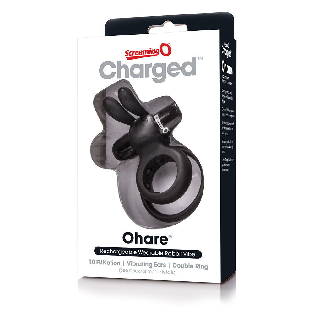 Screaming O Charged Ohare USB Rechargeable Vibrating Rabbit Cock Ring