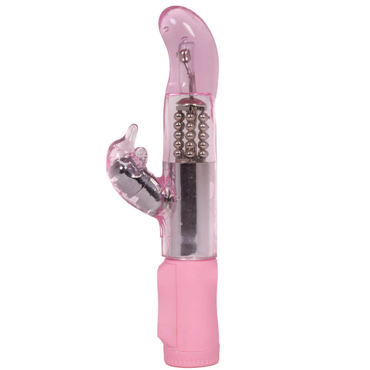 Double Delight 12 Function Rotating G-Spot Rabbit Vibrator