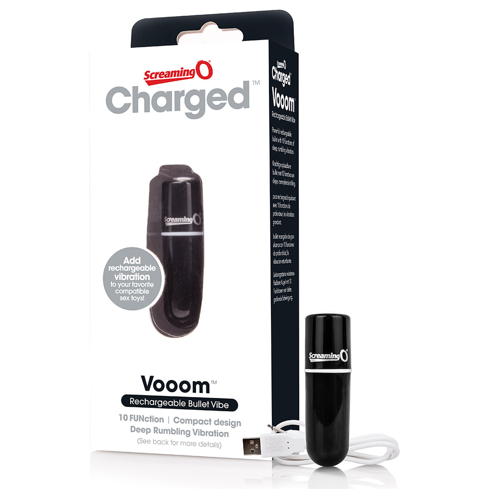 Screaming O Charged Vooom 10 Function Rechargeable Bullet Vibe