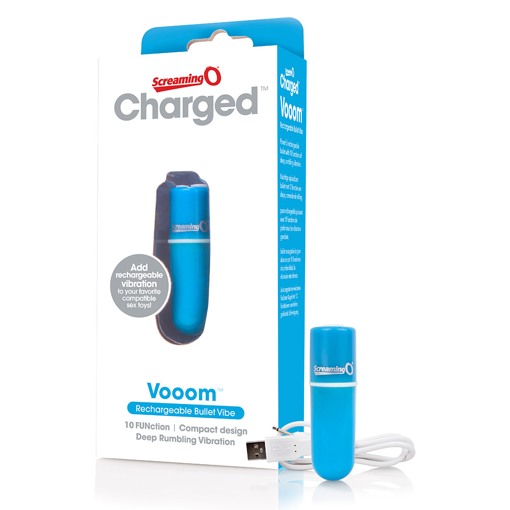 Screaming O Charged Vooom 10 Function Rechargeable Bullet Vibe