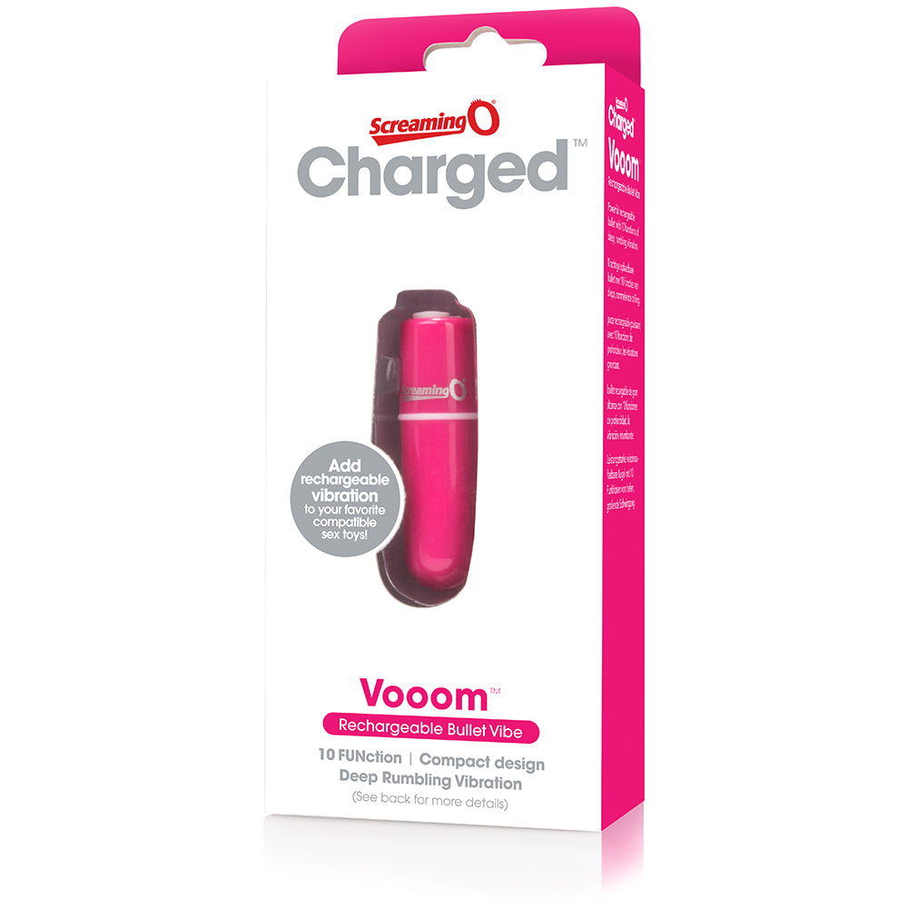 Screaming O Charged Vooom 10 Function Rechargeable Bullet Vibe